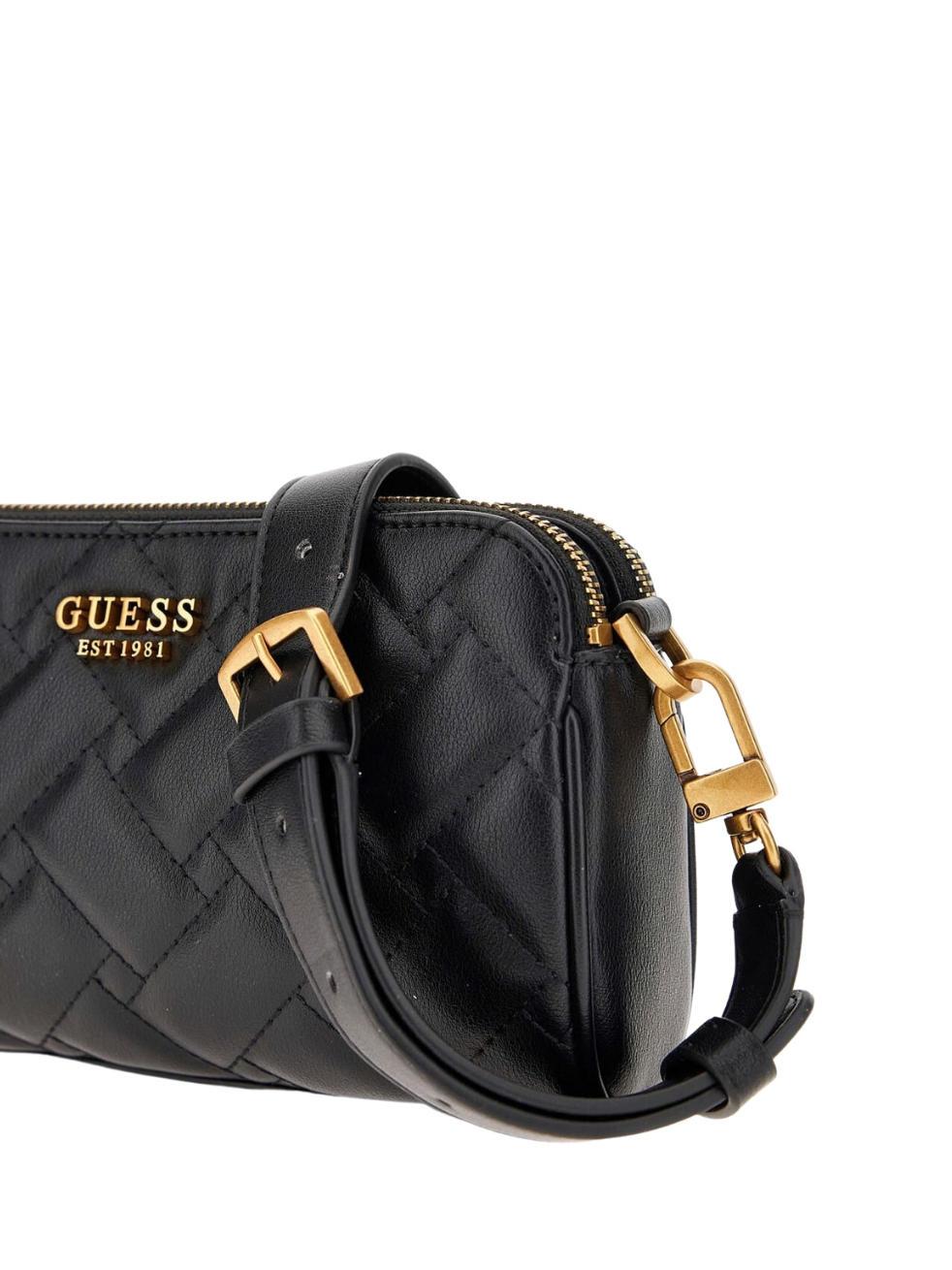 Petit sac noir online guess