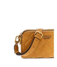 GUESS GRACELYNN Status Mini sac &agrave; bandouli&egrave;re moutarde - Sacs pour Femme - 3