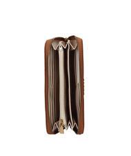 GUESS LAUREL Large Portefeuille zipp&eacute; COGNAC - Portefeuilles Femme - 2