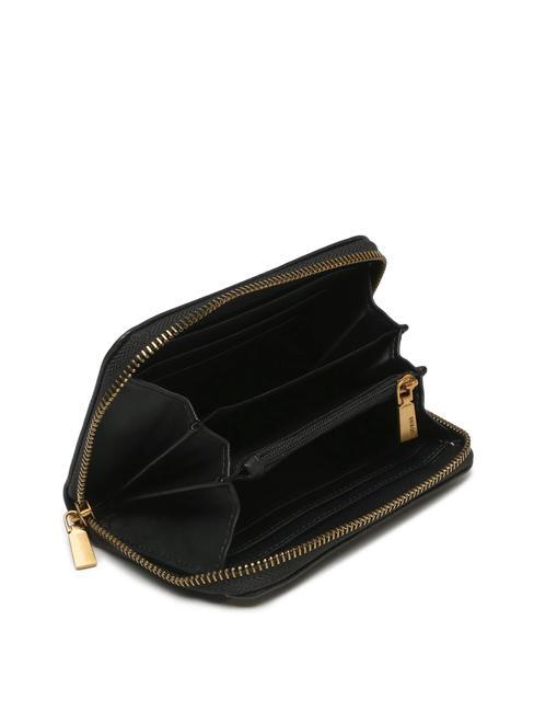 LAUREL M Portefeuille zipp&eacute; NOIR - Portefeuilles Femme