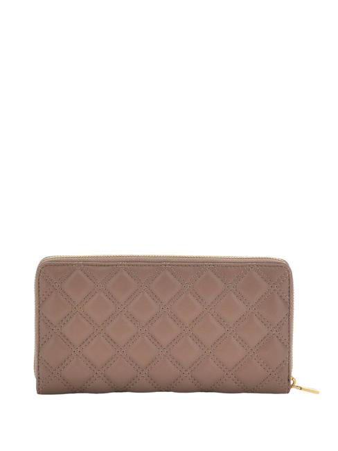 GIULLY Portefeuille organisateur taupe fonc&eacute; - Portefeuilles Femme