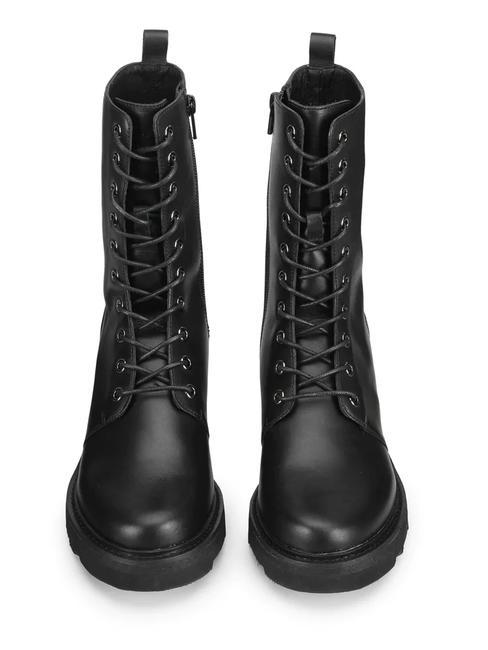 GRACE Bottines en cuir noir - Chaussures Femme