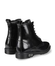 CULT SABBATH Bottes de combat en cuir noir - Chaussures Femme - 3