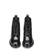 CULT SABBATH Bottes de combat en cuir noir - Chaussures Femme - 4