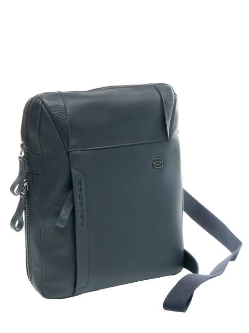 MACBETH Sac en cuir extensible bleu - Sacs en Bandoulières pour Homme