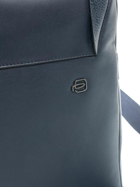 MACBETH Sac en cuir extensible bleu - Sacs en Bandoulières pour Homme