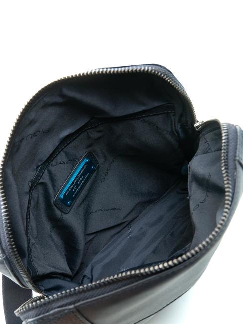 MACBETH Sac en cuir extensible bleu - Sacs en Bandoulières pour Homme