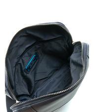 PIQUADRO MACBETH Sac en cuir extensible bleu - Sacs en Bandoulières pour Homme - 5