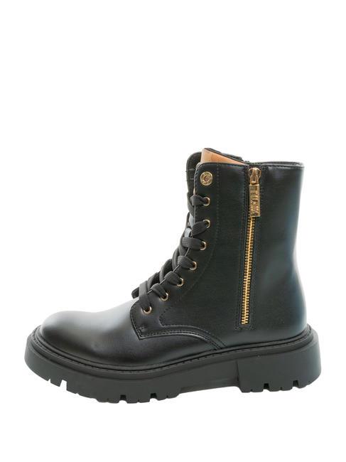 GEO CLASSIC Bottines amphibies avec zip ner / gebei - Chaussures Femme
