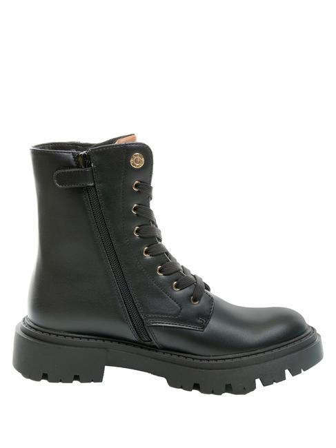 GEO CLASSIC Bottines amphibies avec zip ner / gebei - Chaussures Femme