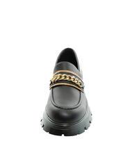 ALVIERO MARTINI PRIMA CLASSE GEO CLASSIC Mocassin plateforme avec cha&icirc;ne Noir - Chaussures Femme - 4