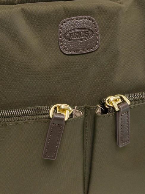 X-BAG Petit sac sous le si&egrave;ge olive / marron fonc&eacute; - Sacs de voyage