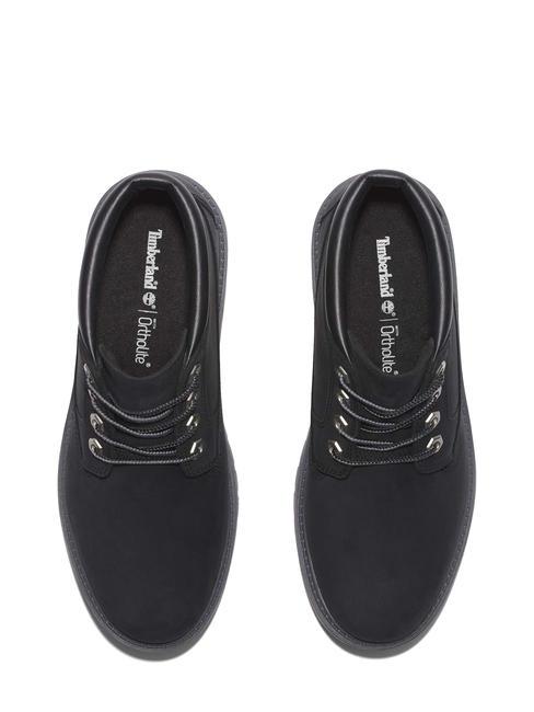 HERITAGE PLATFORM Bottine en nubuck Jetblack - Chaussures Femme