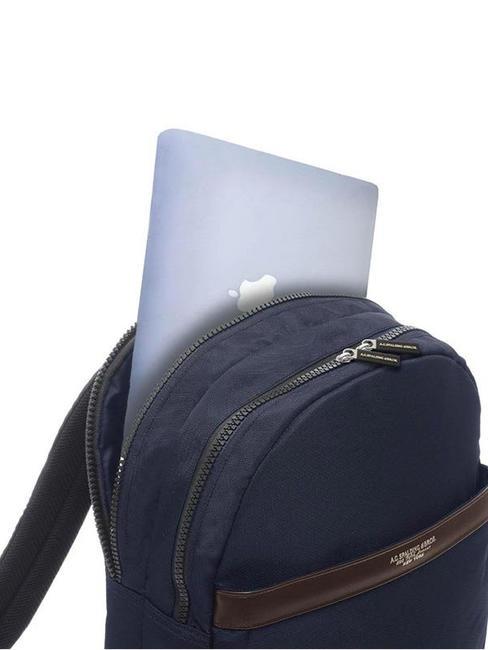SMART ROUND Sac &agrave; dos pour ordinateur 15,6" bleu - Sacs &agrave; dos pour ordinateur portable