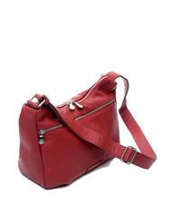 SPALDING TOURIST Sac bandouli&egrave;re en cuir rouge - Sacs pour Femme - 2
