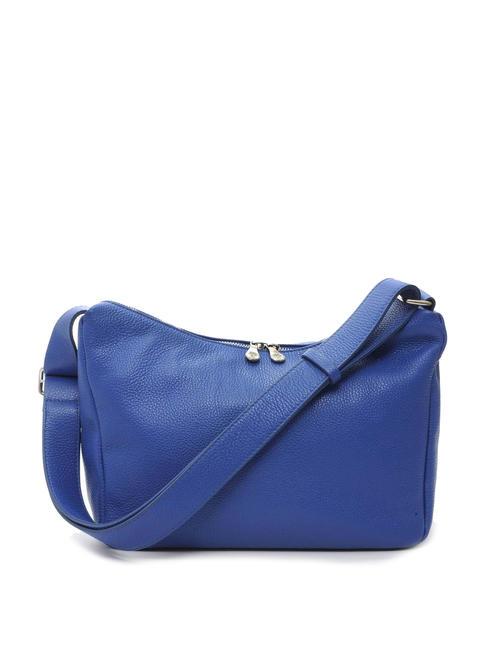 TOURIST Sac bandouli&egrave;re en cuir bleu - Sacs pour Femme