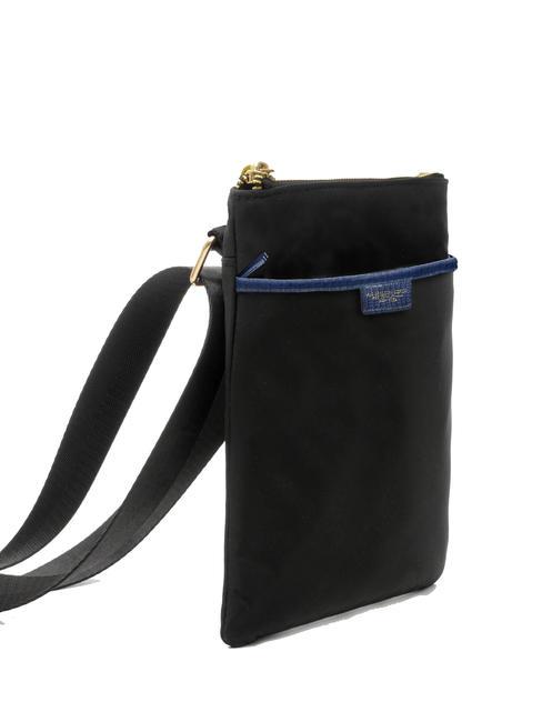 SARAH Petit sac bandouli&egrave;re plat bleu - Sacs en Bandouli&egrave;res pour Homme