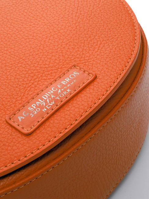 TOURIST FRANCY Sac bandouli&egrave;re en cuir orange - Sacs pour Femme