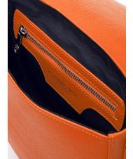 SPALDING TOURIST FRANCY Sac bandouli&egrave;re en cuir orange - Sacs pour Femme - 6