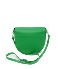 SPALDING TOURIST FRANCY Sac bandouli&egrave;re en cuir l'herbe verte - Sacs pour Femme - 3