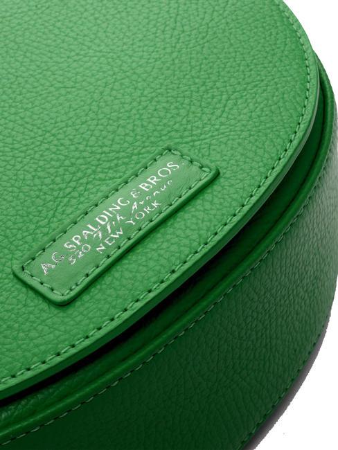 TOURIST FRANCY Sac bandouli&egrave;re en cuir l'herbe verte - Sacs pour Femme