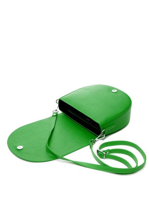 TOURIST FRANCY Sac bandouli&egrave;re en cuir l'herbe verte - Sacs pour Femme