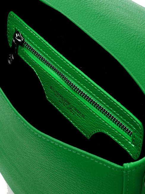 TOURIST FRANCY Sac bandouli&egrave;re en cuir l'herbe verte - Sacs pour Femme