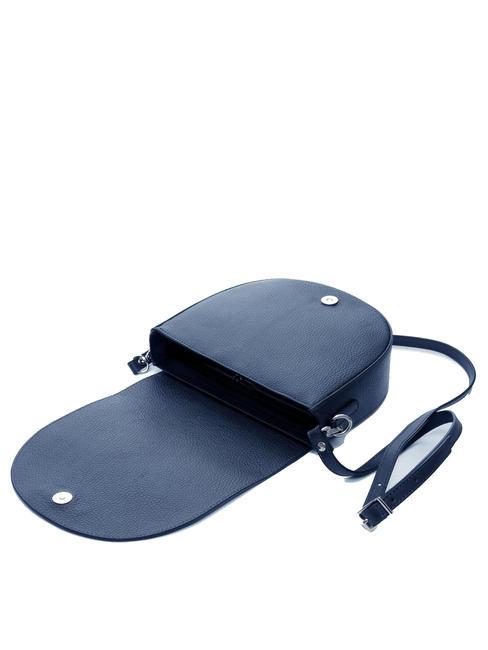 TOURIST FRANCY Sac bandouli&egrave;re en cuir bleu - Sacs pour Femme