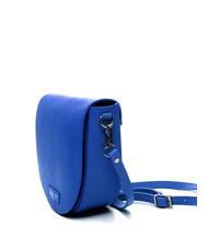 SPALDING TOURIST FRANCY Sac bandouli&egrave;re en cuir bleu - Sacs pour Femme - 2