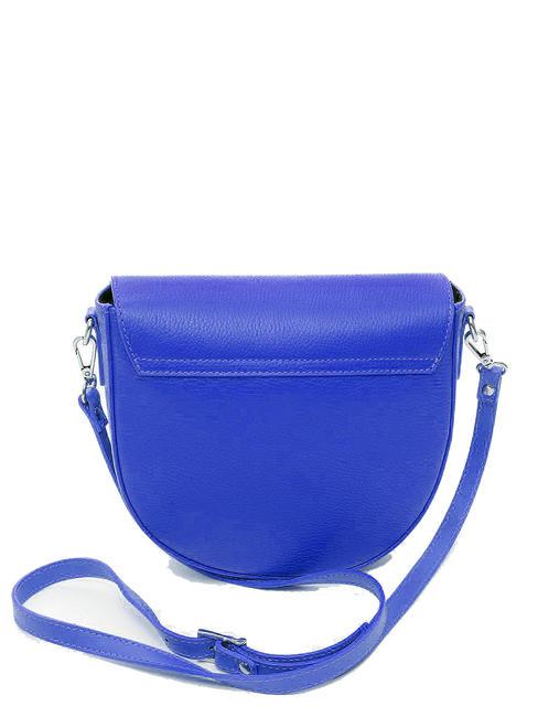 TOURIST FRANCY Sac bandouli&egrave;re en cuir bleu - Sacs pour Femme