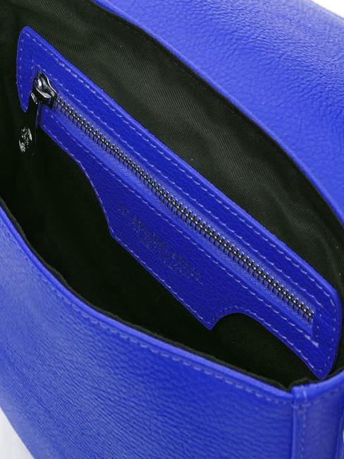 TOURIST FRANCY Sac bandouli&egrave;re en cuir bleu - Sacs pour Femme