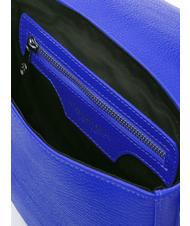 SPALDING TOURIST FRANCY Sac bandouli&egrave;re en cuir bleu - Sacs pour Femme - 6