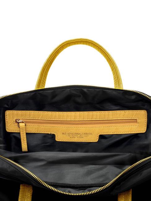 SARAH Mallette pour ordinateur portable 15" jaune - Porte Documents Travail