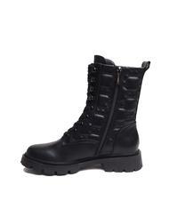 TWINSET LOGO MATELASSE Bottines amphibiennes noir - Chaussures Femme - 3
