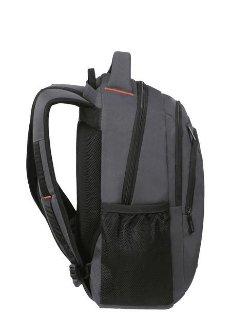 Sac a dos AT WORK, pour tablette et ordinateur 14.1" gris/orange - Sacs &agrave; dos pour ordinateur portable