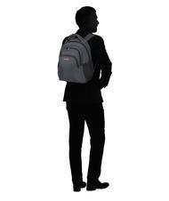 AMERICAN TOURISTER Sac a dos AT WORK, pour tablette et ordinateur 14.1" gris/orange - Sacs &agrave; dos pour ordinateur portable - 6