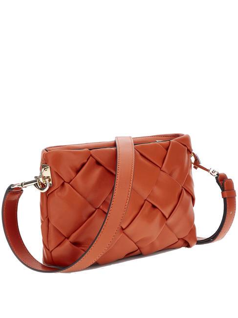 ZAINA sac d'&eacute;paule orange - Sacs pour Femme