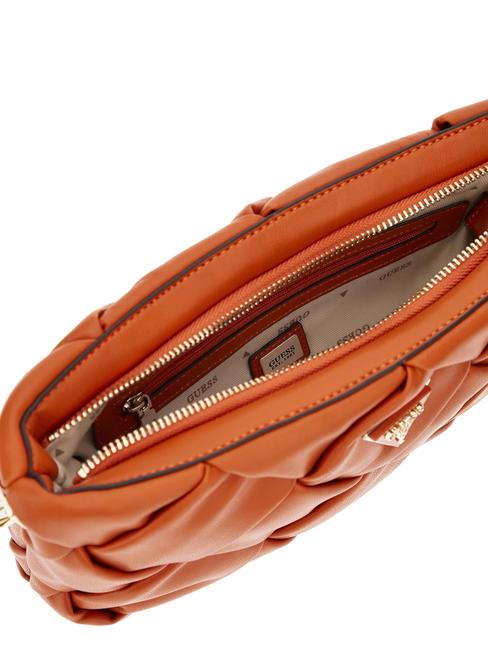 ZAINA sac d'&eacute;paule orange - Sacs pour Femme