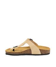 DOCKSTEPS VEGA Sandale tong en daim taupe - Chaussures Femme - 3