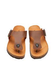 DOCKSTEPS VEGA Sandale tong en daim le tabac - Chaussures Homme - 4