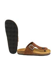 DOCKSTEPS VEGA Sandale tong en daim le tabac - Chaussures Homme - 6