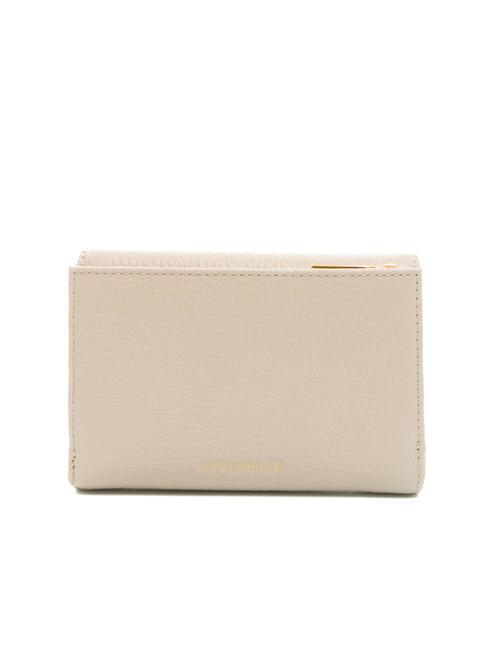 BLOSSOM Portefeuille en cuir grain&eacute; moyen rose poudr&eacute; - Portefeuilles Femme