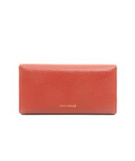 COCCINELLE BLOSSOM Grand portefeuille en cuir textur&eacute; &Eacute;rable - Portefeuilles Femme - 3