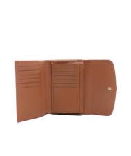 COCCINELLE DORA Petit portefeuille en cuir textur&eacute; BRULE - Portefeuilles Femme - 2