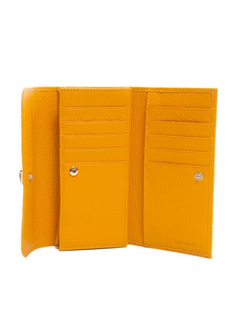 DORA Portefeuille en cuir grain&eacute; moyen r&eacute;sine - Portefeuilles Femme