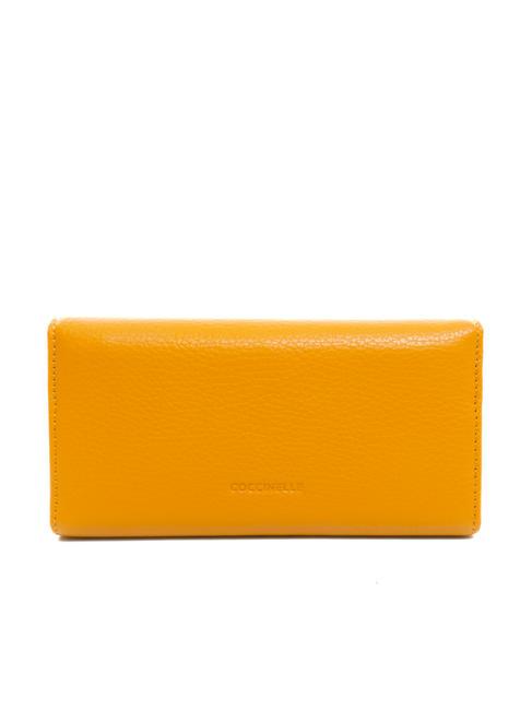 DORA Portefeuille en cuir grain&eacute; moyen r&eacute;sine - Portefeuilles Femme