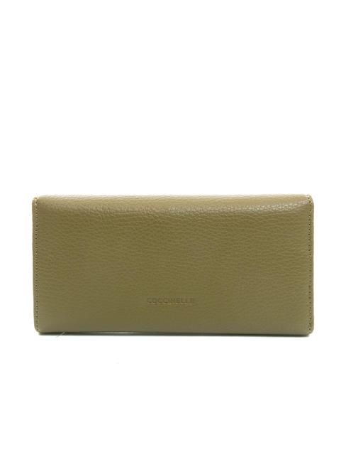 DORA Portefeuille en cuir grain&eacute; moyen Loden - Portefeuilles Femme