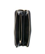 COCCINELLE DORA Grand portefeuille en cuir zipp&eacute; autour dARKBlue - Portefeuilles Femme - 2
