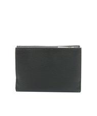 COCCINELLE DOT Petit portefeuille en cuir textur&eacute; Noir - Portefeuilles Femme - 3