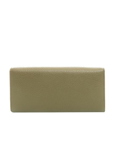 DOT Grand portefeuille en cuir textur&eacute; Loden - Portefeuilles Femme
